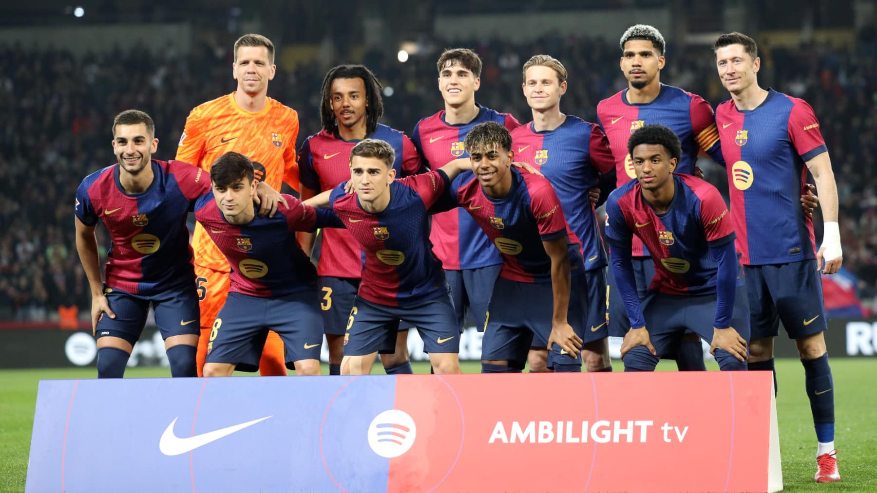Barça once