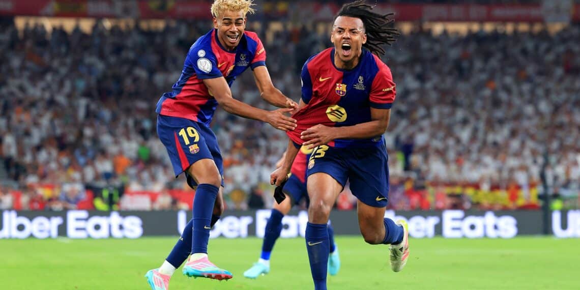 FC Barcelona gana Copa del Rey Koundé