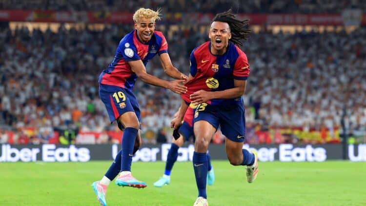 FC Barcelona gana Copa del Rey Koundé
