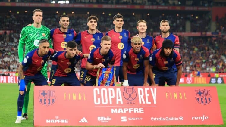 Barça once alineación