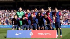 Barcelona alineación