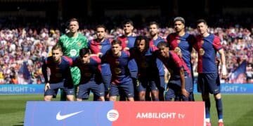 Barcelona alineación