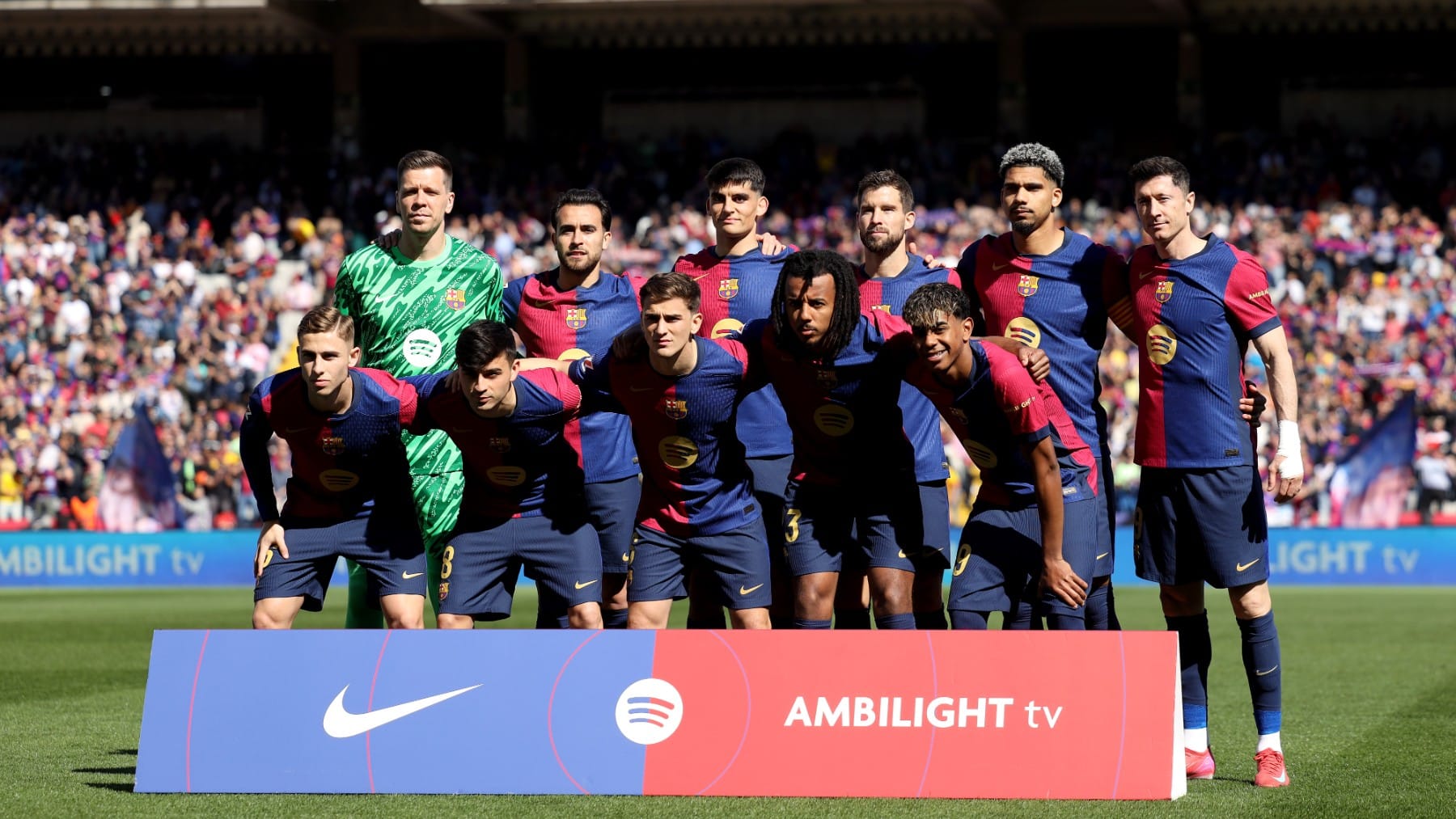 Barcelona alineación