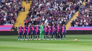 Barça once