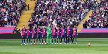 Barça once