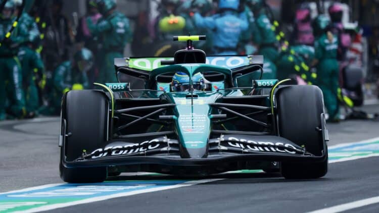 Fernando Alonso Aston Martin pequeño milagro