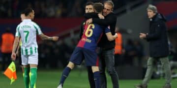 Hansi Flick FC Barcelona Betis