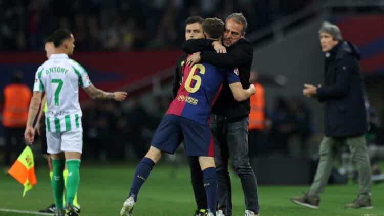 Hansi Flick FC Barcelona Betis