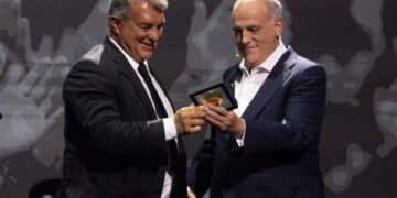 Laporta Tebas LaLiga Barça