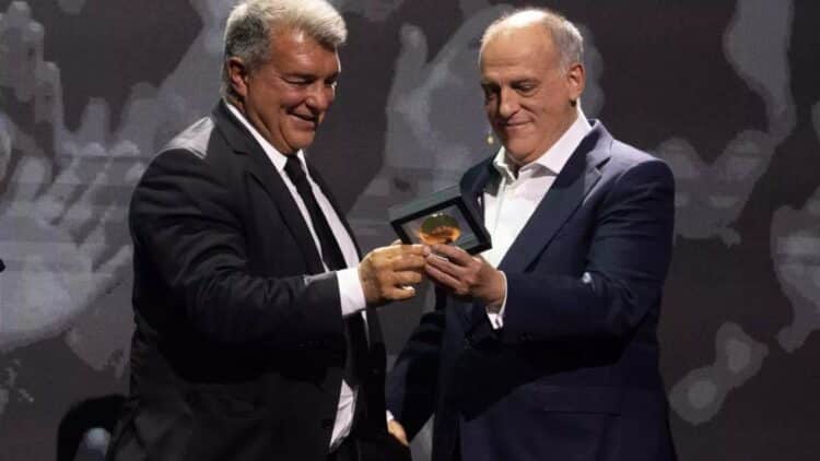 Laporta Tebas LaLiga Barça