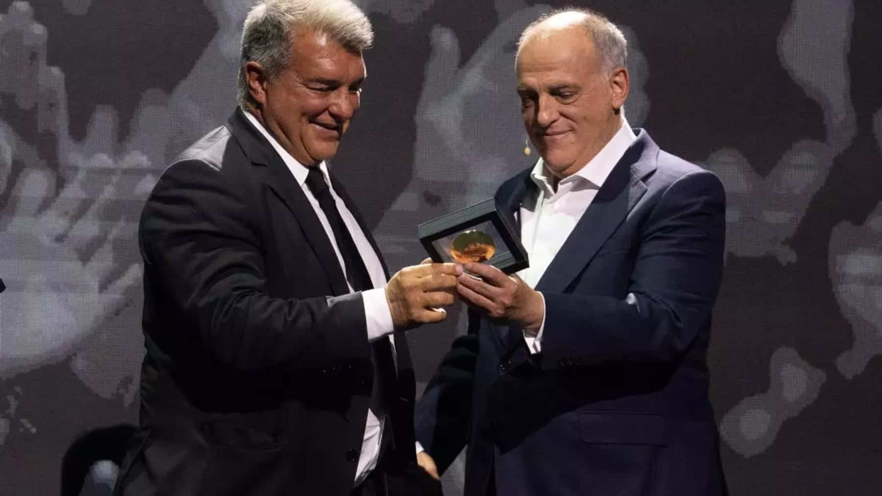 Laporta Tebas LaLiga Barça
