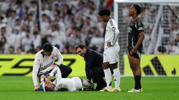 Mbappé Real Madrid lesión