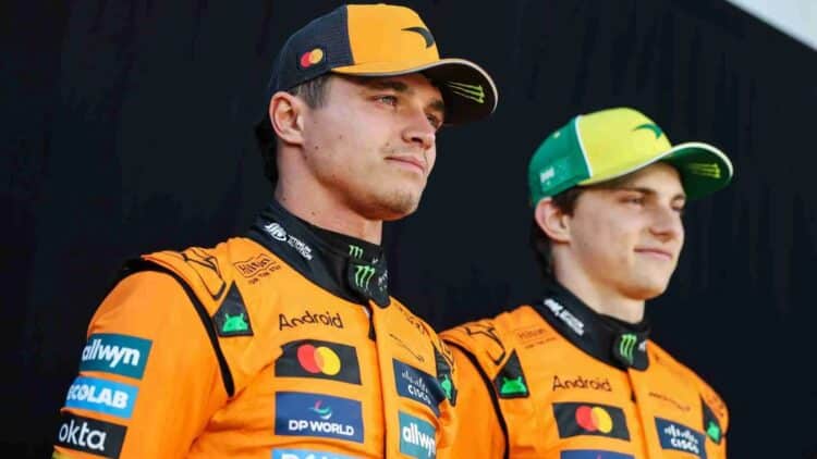 McLaren Lando Norris Piastri no repetir Hamilton Alonso