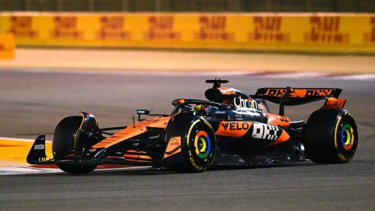 Piastri pisa fuerte y gana con comodidad en el GP de Bahréin; Alonso 17º y Sainz, abandona