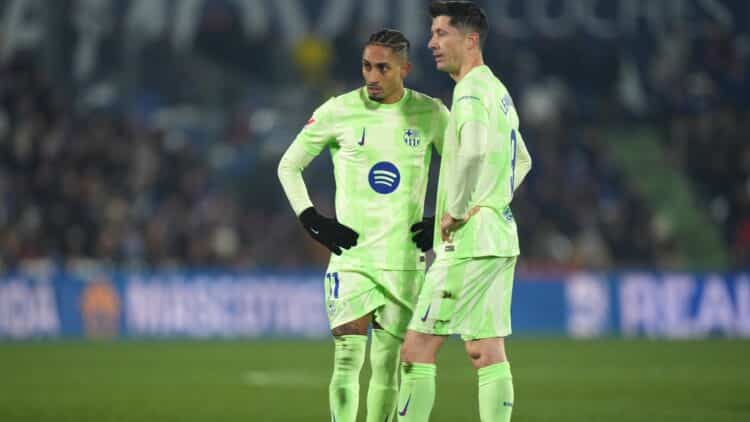 Raphinha Lewandowski Barça