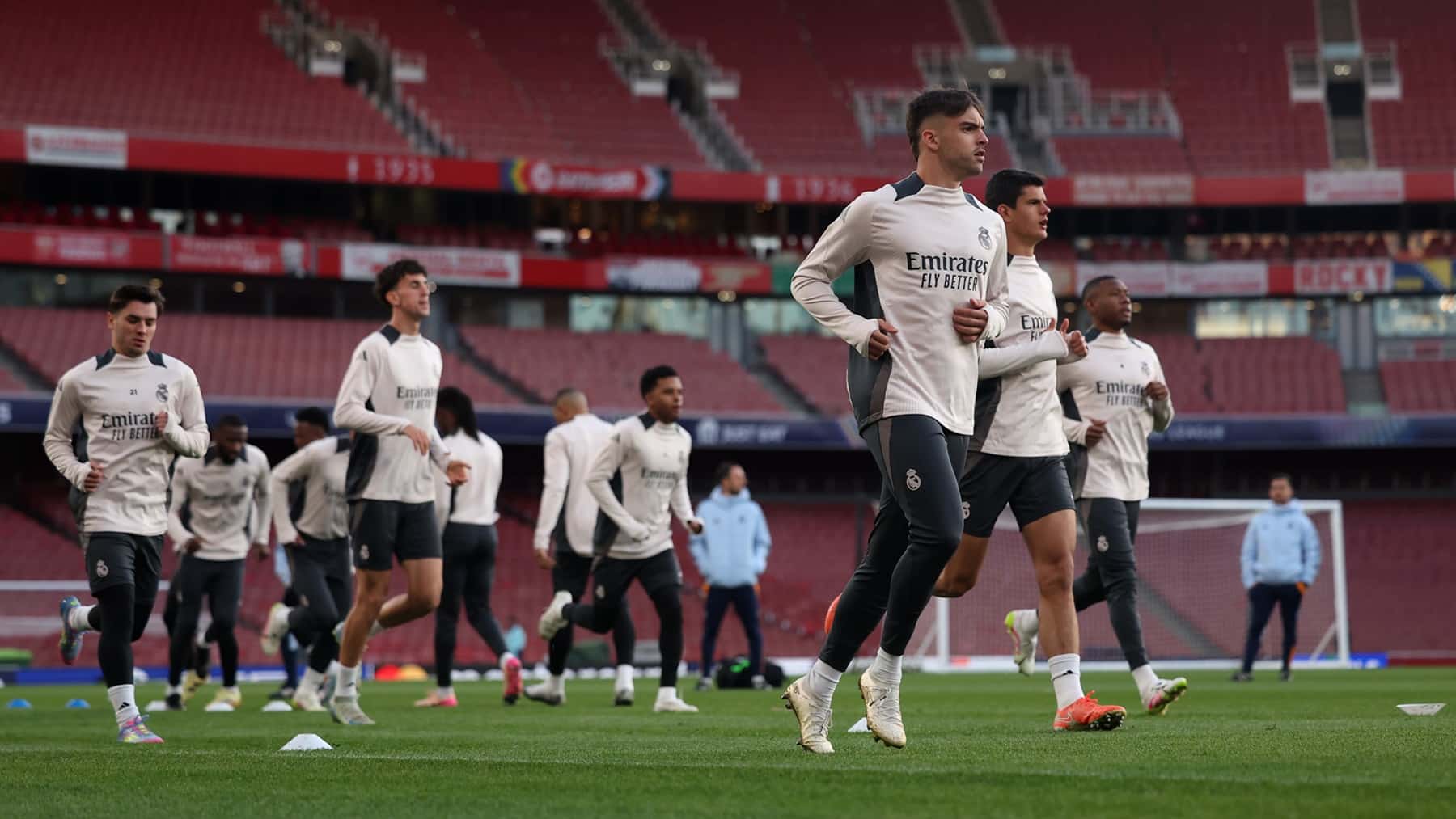 Real Madrid Arsenal Champions alineación oficial