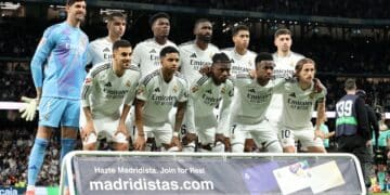 Alineación real Madrid