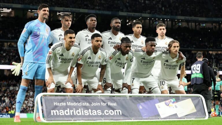 Alineación real Madrid