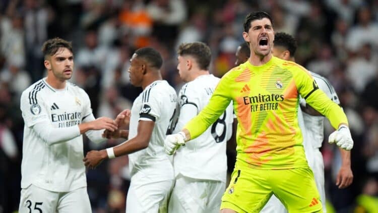 Courtois Real Madrid