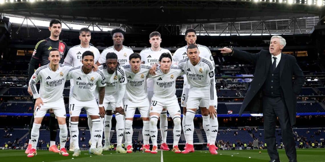 Alineación oficial del Real Madrid