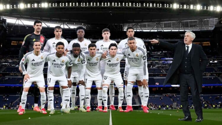 Alineación oficial del Real Madrid