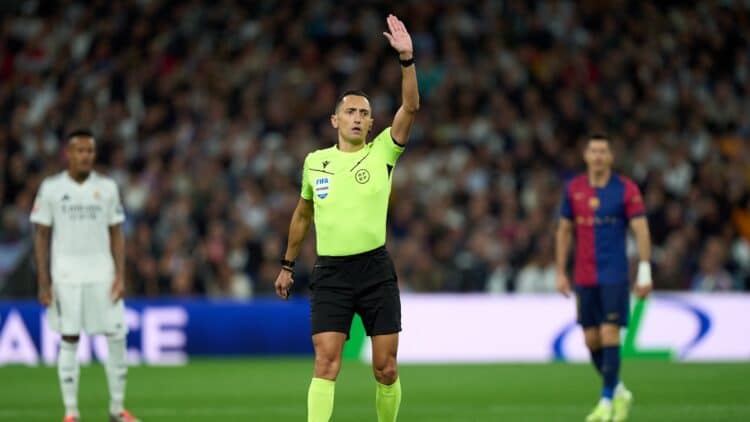 árbitro getafe Real Madrid