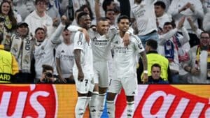Vinicius Rodrygo y Mbappé tridente Real Madrid