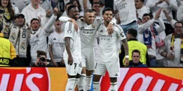 Vinicius Rodrygo y Mbappé tridente Real Madrid