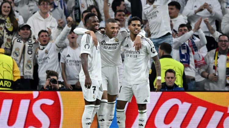 Vinicius Rodrygo y Mbappé tridente Real Madrid