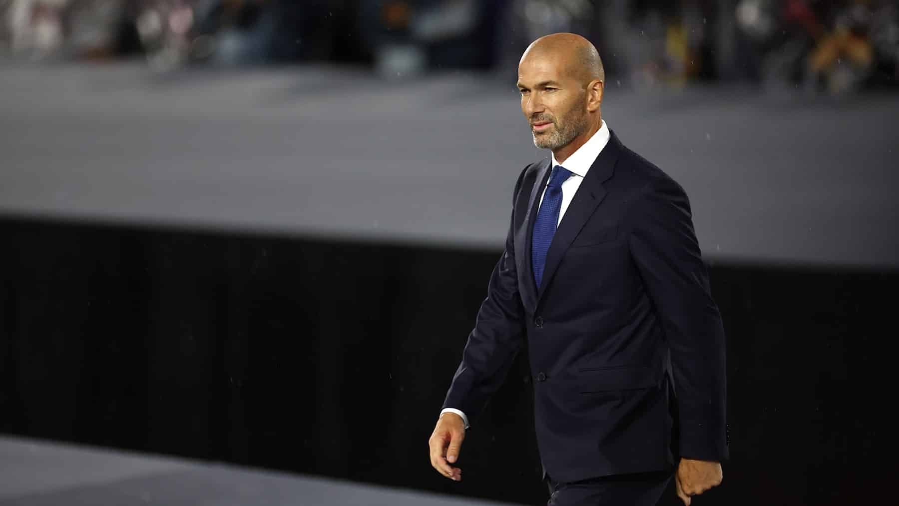 Zidane Florentino Pérez Real Madrid banquillo