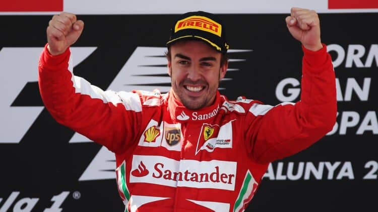 12 años victoria Alonso F1