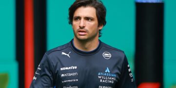 Carlos Sainz Williams podio