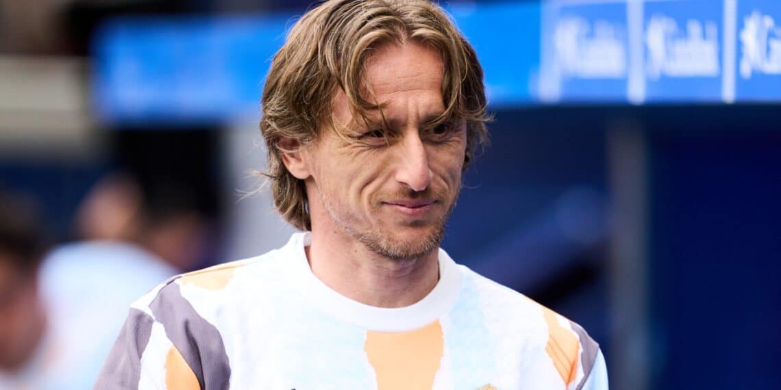 Luka Modric Real Madrid