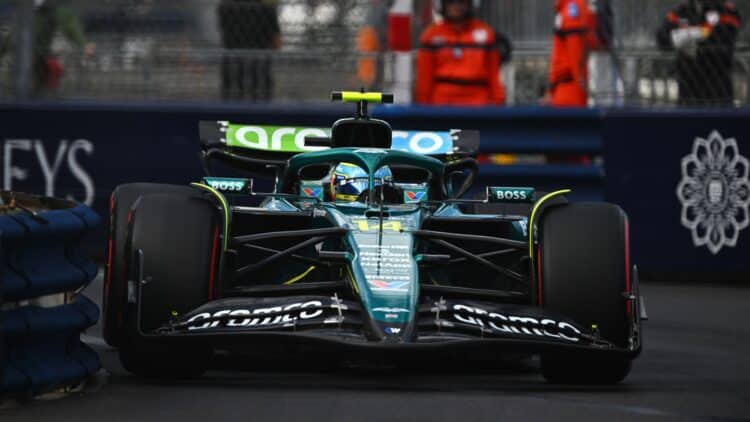 Alonso Mónaco viernes Aston Martin