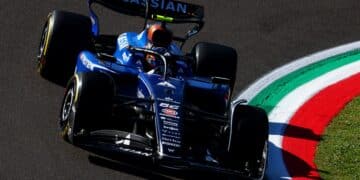 Carlos Sainz Williams Imola viernes