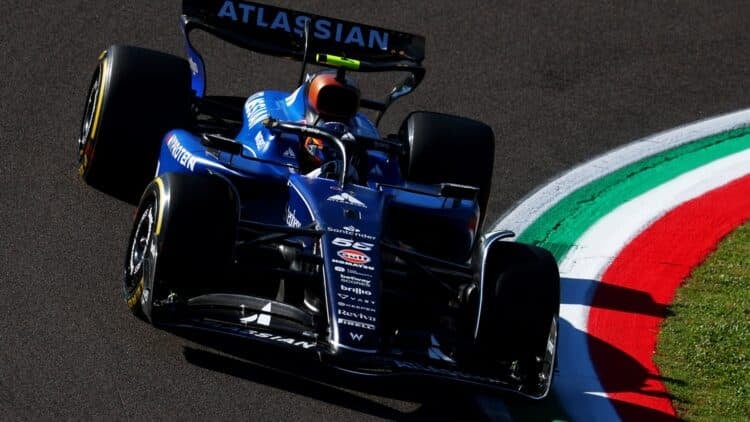 Carlos Sainz Williams Imola viernes