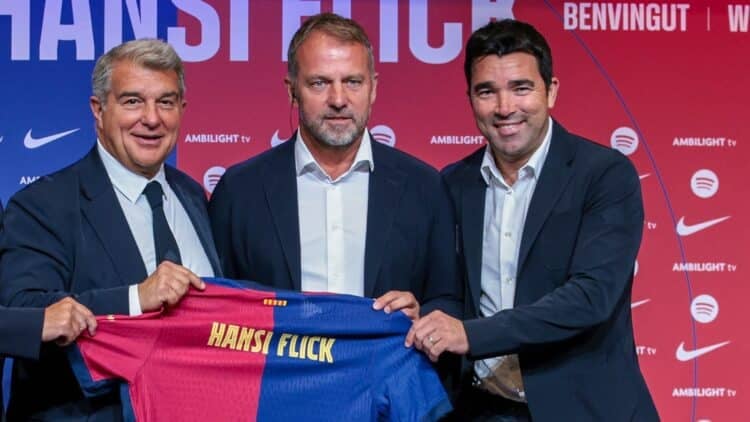 Laporta Flick Deco Barça