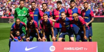 Barcelona Barça once alineación