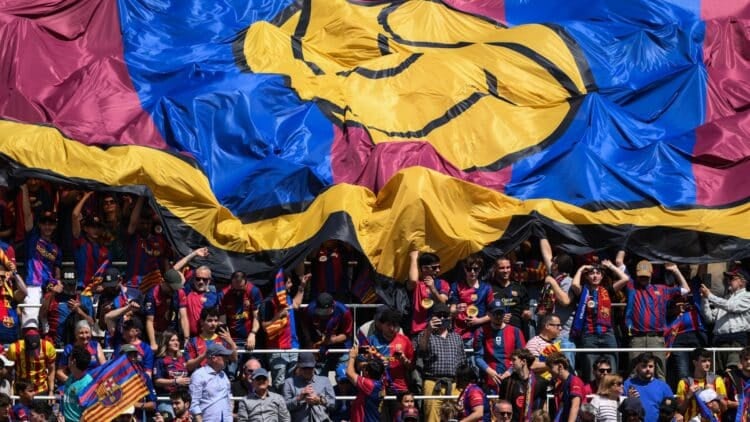 FC Barcelona celebración