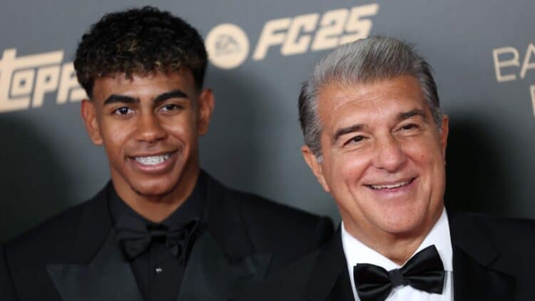 Lamine Yamal Laporta Barcelona