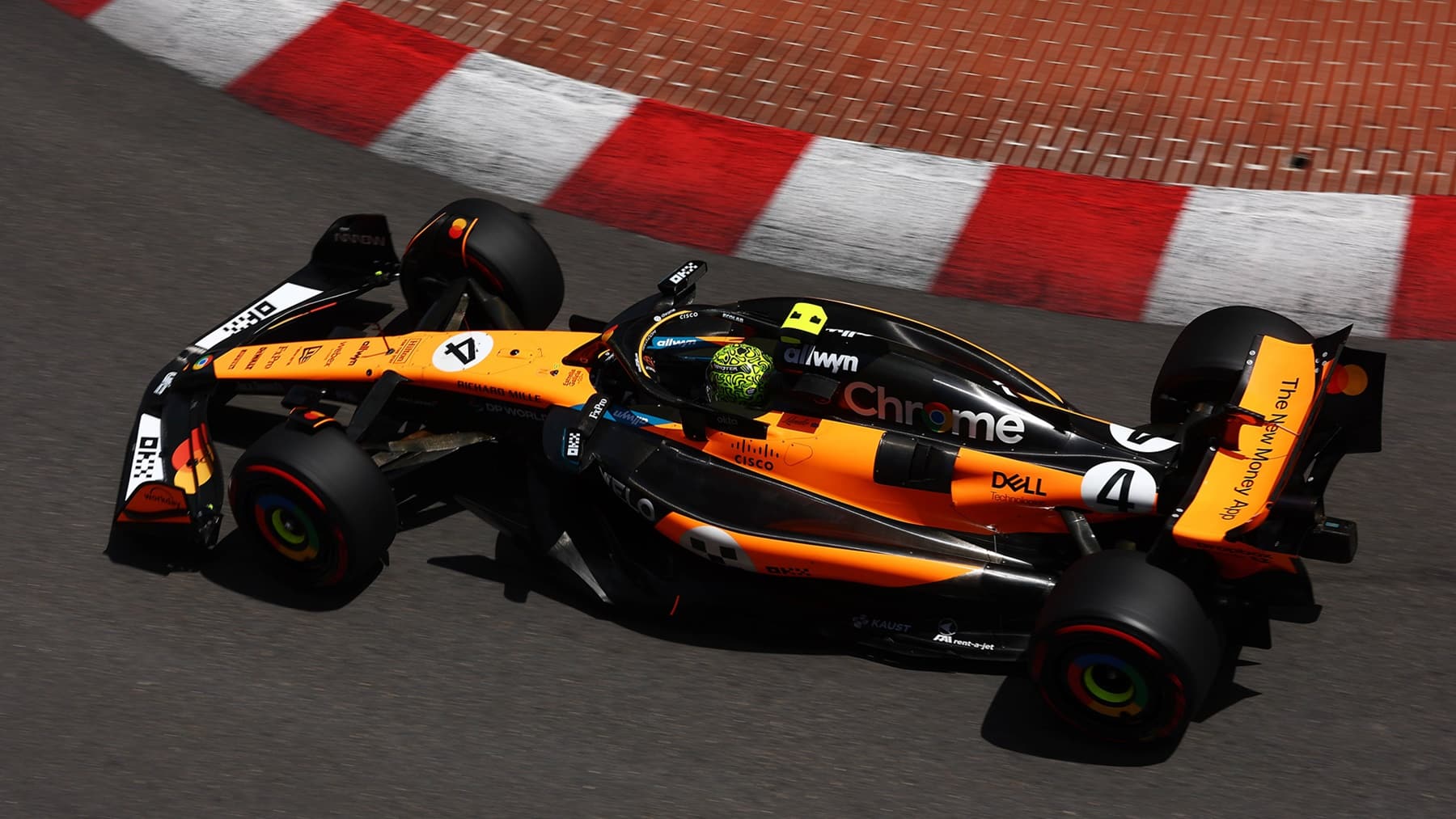 Norris pole Mónaco Leclerc