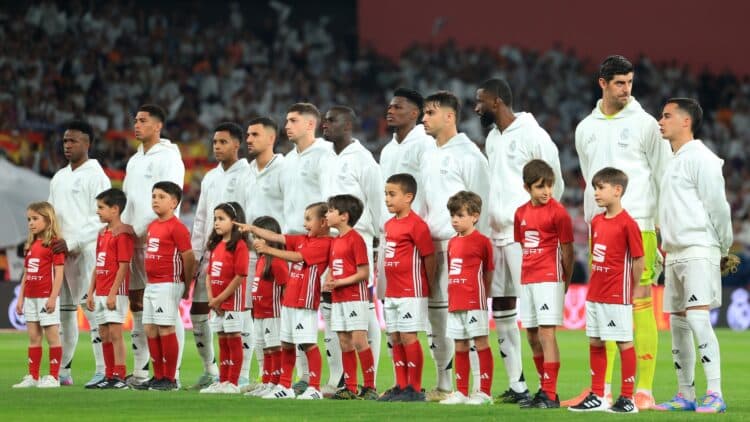 Alineación Real Madrid