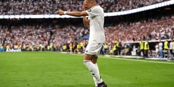 Kylian Mbappé gol real Madrid