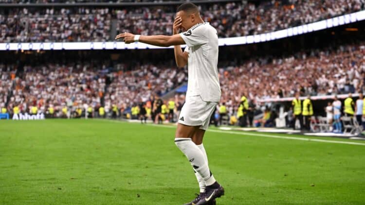 Kylian Mbappé gol real Madrid