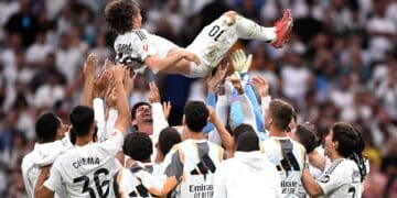 Despedida Modric Real Madrid