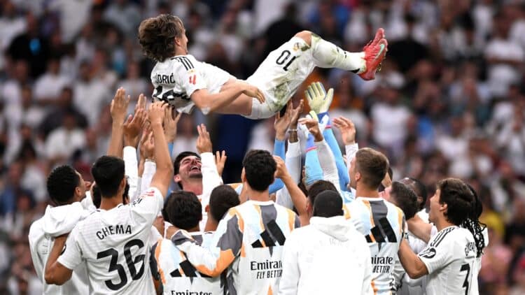 Despedida Modric Real Madrid