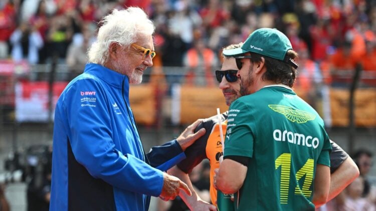 Alonso Briatore Alpine Aston Martin