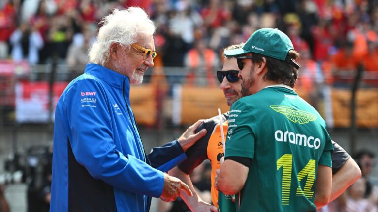 Alonso Briatore Alpine Aston Martin