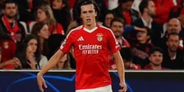 Álvaro Carreras Benfica-Real Madrid