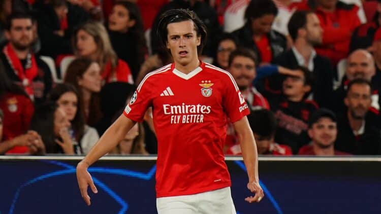 Álvaro Carreras Benfica-Real Madrid